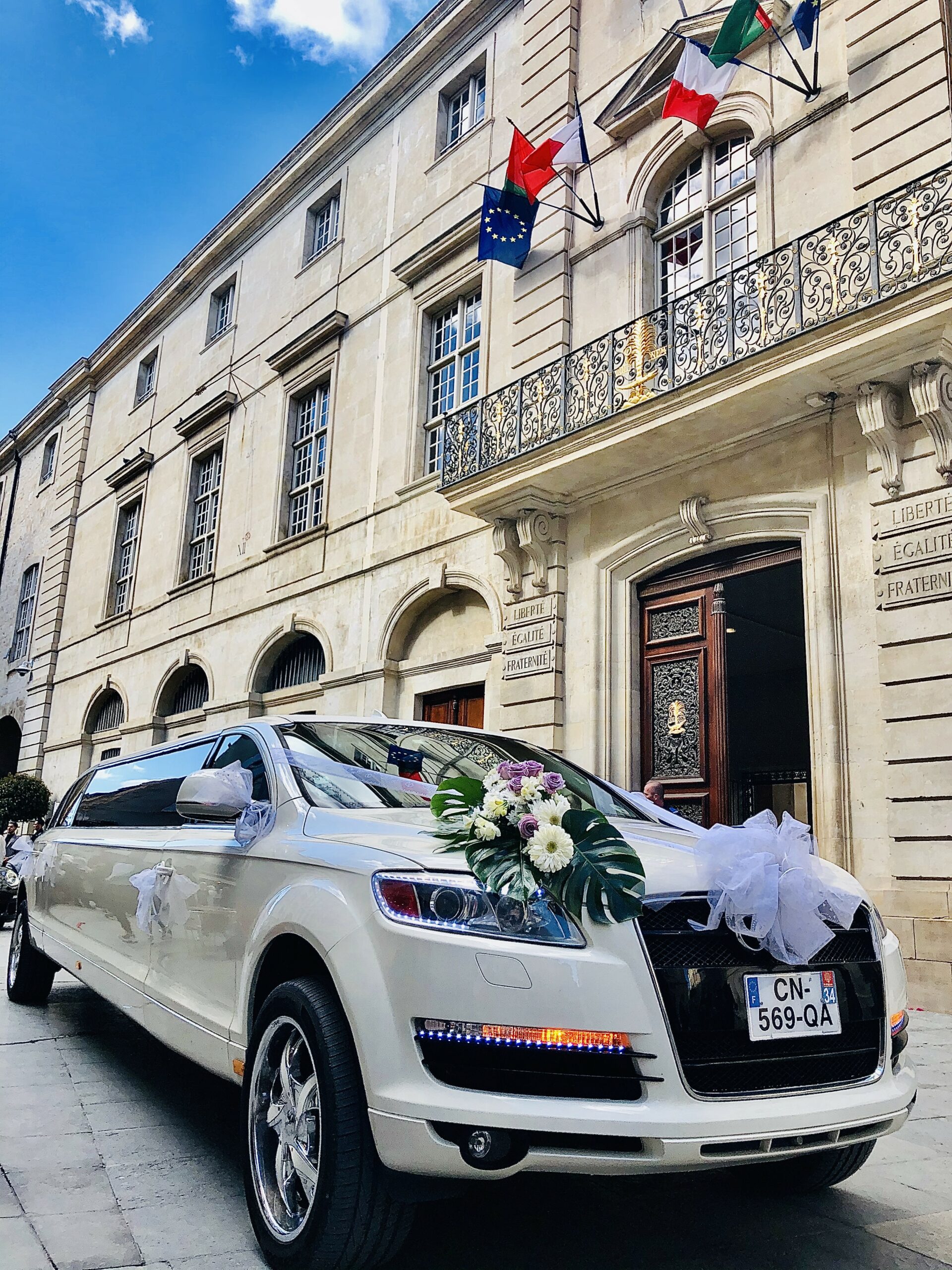 Limousine mariage sur Avignon & Nîmes